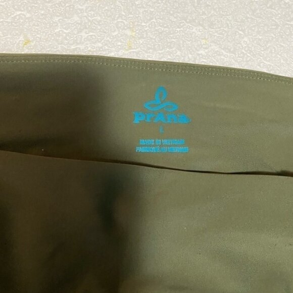 prAna Womens Rai Swim Tights Printed Capri Leggings Sz L - Picture 4 of 10